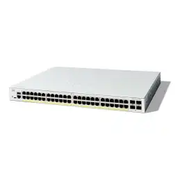Cisco Catalyst 1300-48P-4G - Commutateur - C3 - Géré - 48 x 10 - 100 - 1000 (PoE+) + 4 x Gigabit SFP -... (C1300-48P-4G)_1